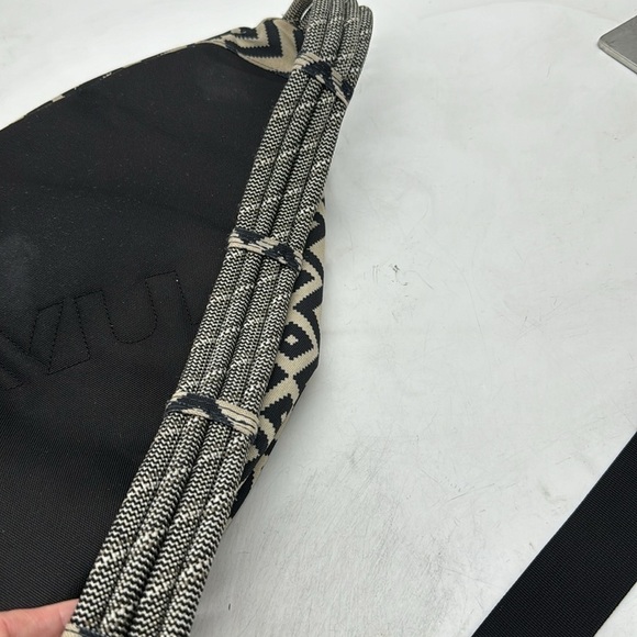 KAVU Off White Black Patterned Cord Crossbody Backpack TOT4932A main image 4